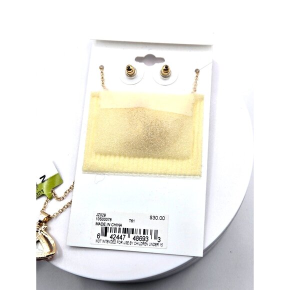 Beautiful Anne Klein Vintage New Necklace and Earrings Set in Rose Rhinestones - Picture 5 of 8